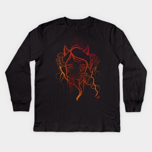 Succubus Kids Long Sleeve T-Shirt